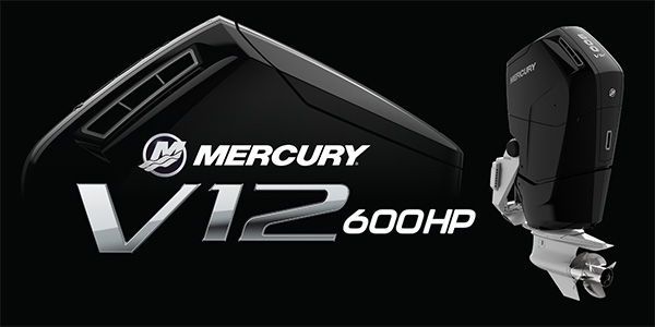 Mercury Introduces 600HP V12 Verado Outboard Engine